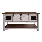 4 Door Sofa Table - Pueblo - Image 3
