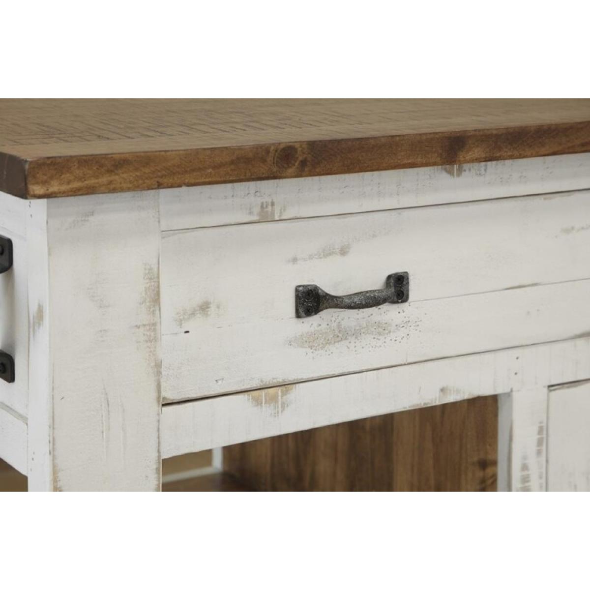 2 Drawer 2 Door Bar - Pueblo - Image 5