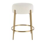 Arles Counter Stool, Brass - Image 6