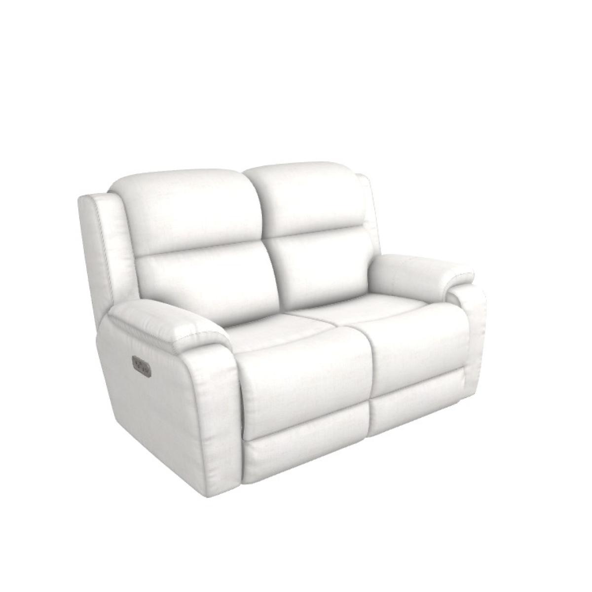 Dorian Power Reclining Loveseat W/ Headrest & Lumbar - Image 3