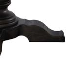 Single Pedestal Table Base- Black - Image 6