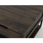Dark Mita 4 Drawer, 1 Shelf Cocktail Table - Image 5