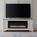 Fireplace TV Consoles 244 82 Inch Console w/ Fire FTS