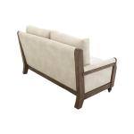 Wooden Frame, Upholstered Loveseat - Xel-Ha II - Image 5