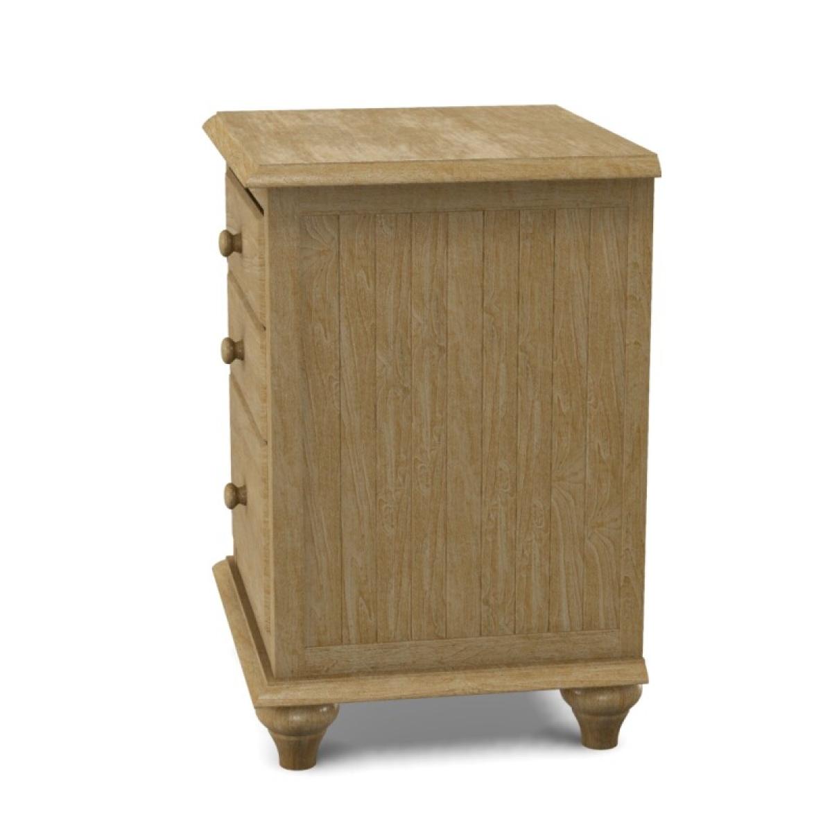 Cottage 3-Drawer Nightstand - Image 13