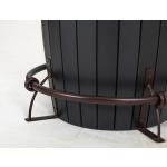 Bistro Table Base With Footrest - Antique - Image 5