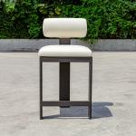 Bolster Back Outdoor Counter Stool - Image 4