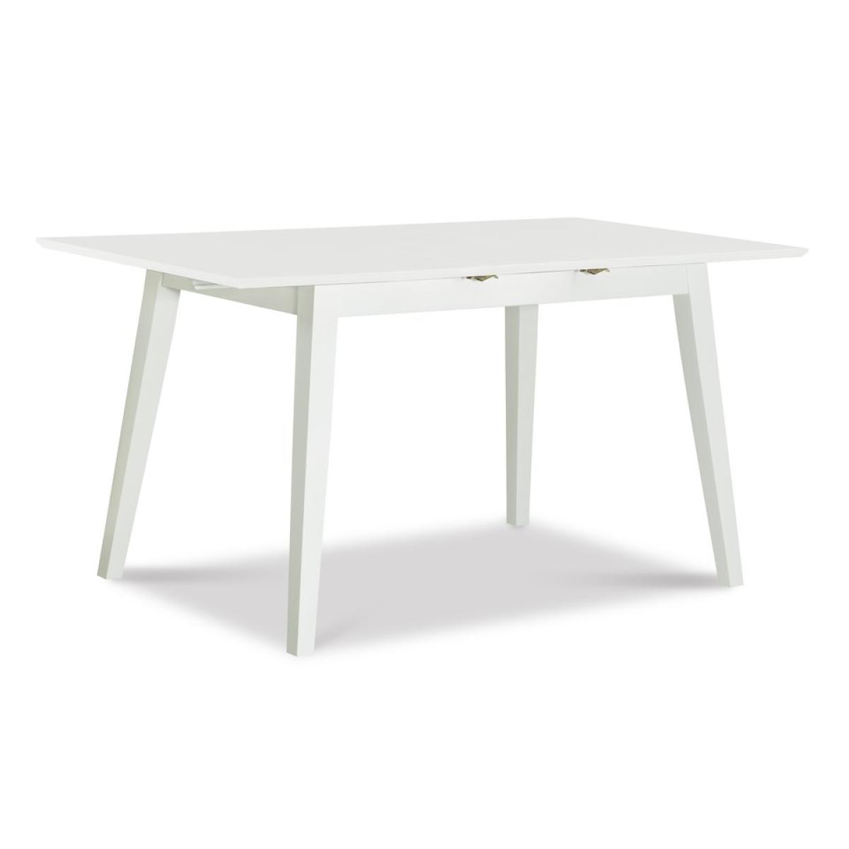 3e023aa5833c90c5479f84d061127c55 Dining Essentials - Mid-Century modern Extension Table in Pure White - Image 1