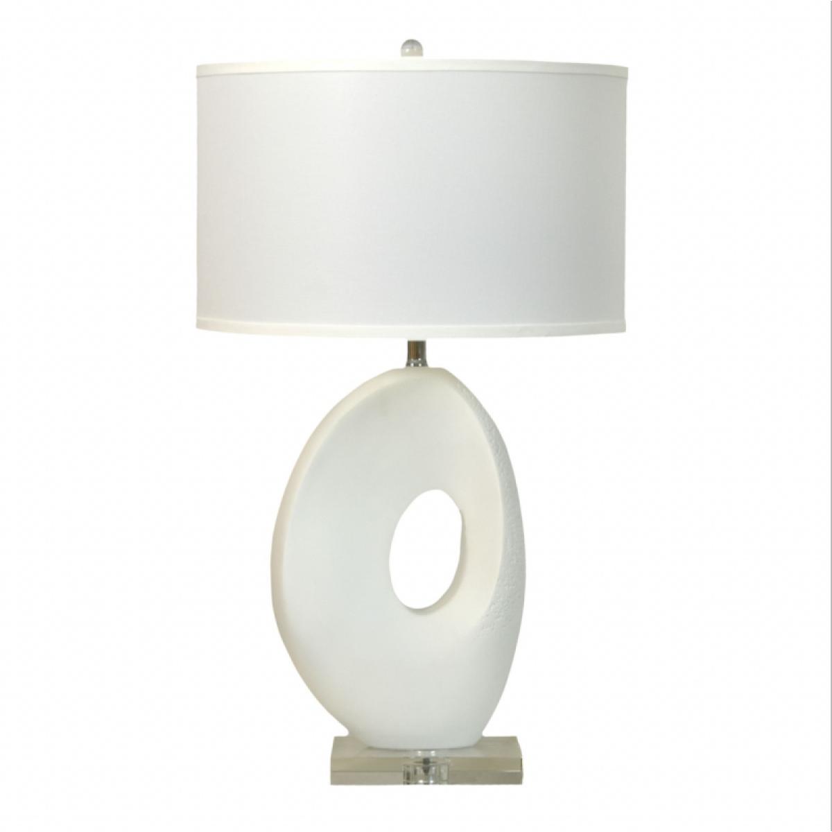 Eva Table Lamp (Set of 2) - White - Image 2