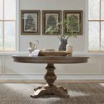 Americana Farmhouse Pedestal Table Set