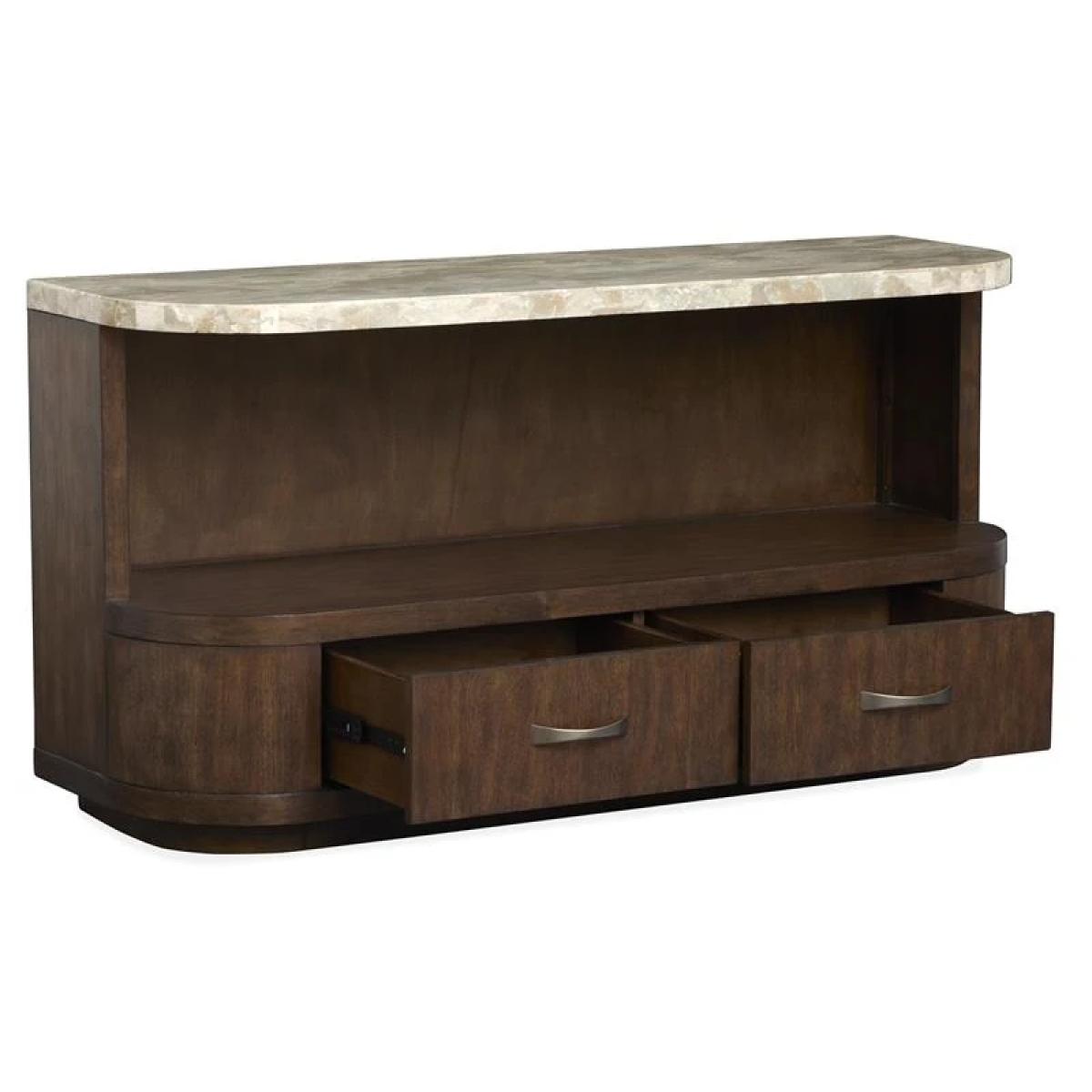 McPherson T6351-75 Demilune Sofa Table - Image 4