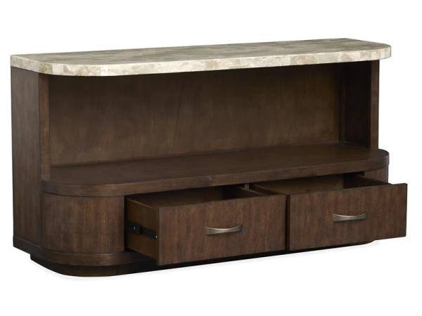 McPherson T6351-75 Demilune Sofa Table - Image 4