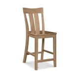 Cosmopolitan Collection - 24" Ava Stool in Honey