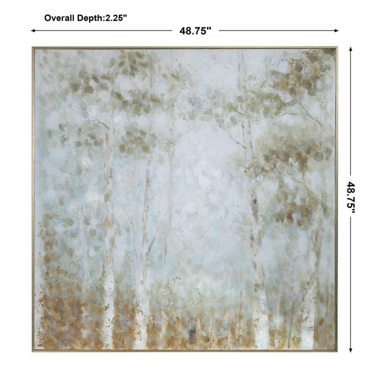 Cotton Woods Hand Painted Canvas - Image 7