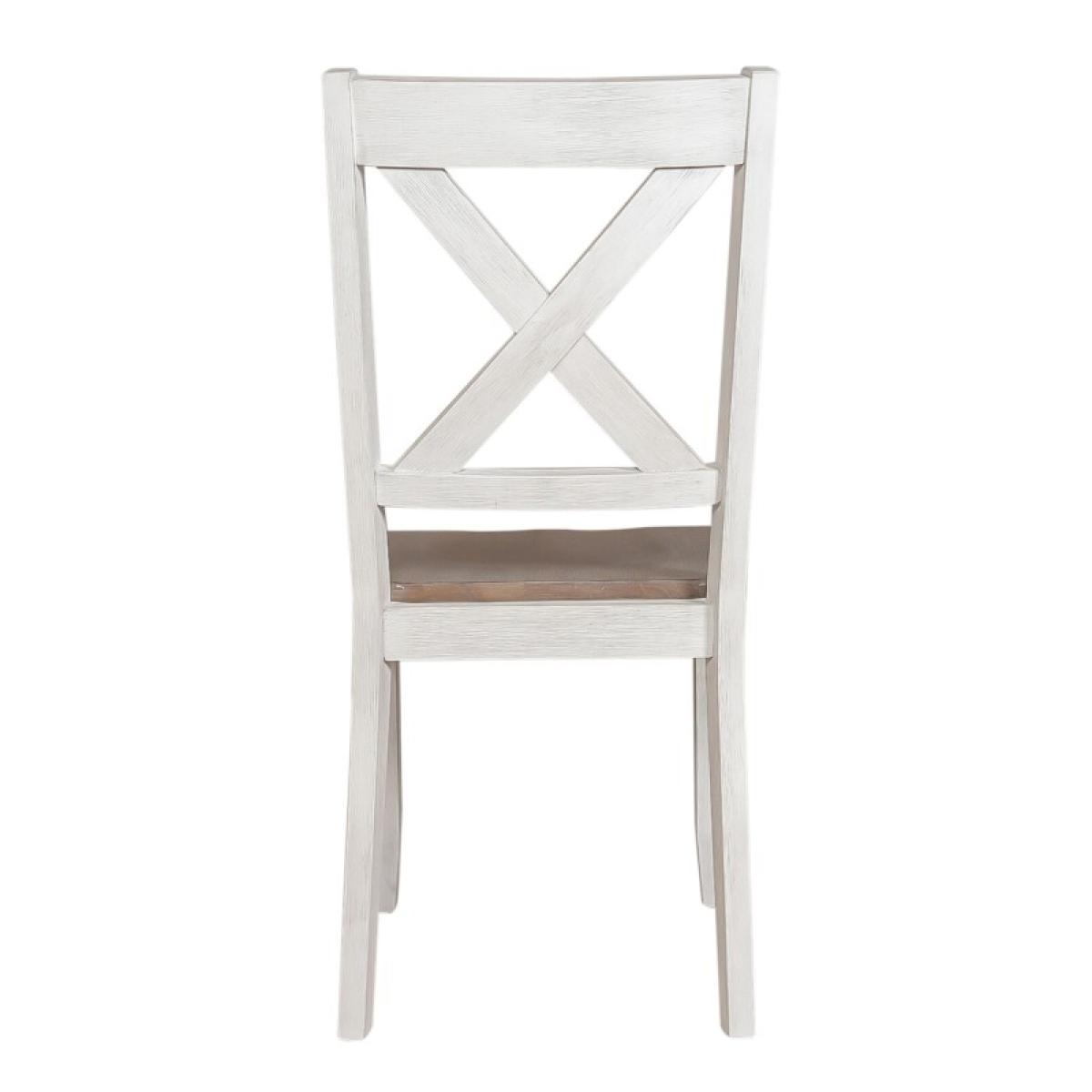 Lakeshore X Back Side Chair- White (RTA) - Image 5