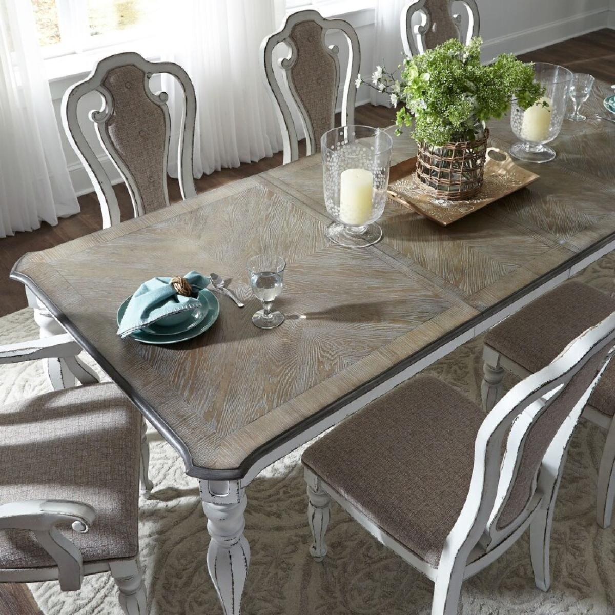 Magnolia Manor 5 Piece Rectangular Table Set - Image 3