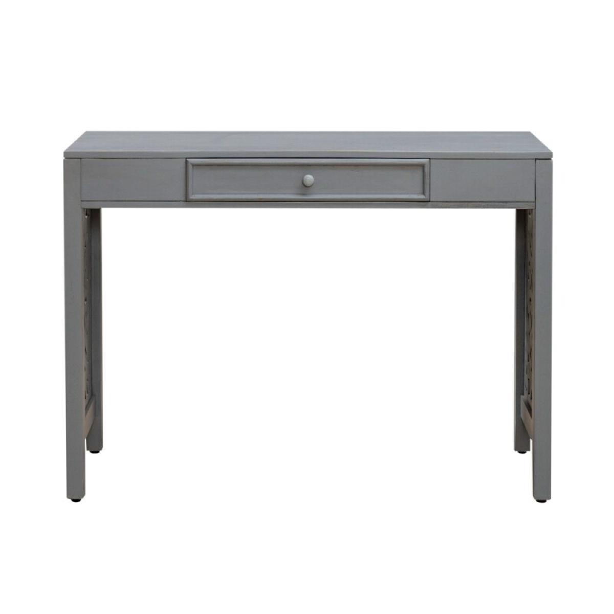 Trellis Lane Accent Writing Desk- Grey - Image 4