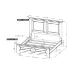 6/6 Headboard - Montana - Image 6