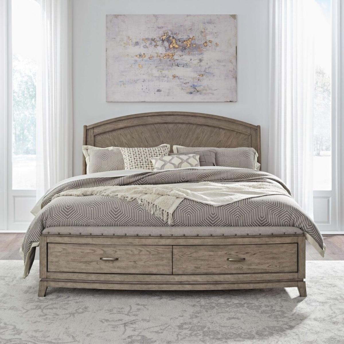 Avalon Queen Panel Storage Bed - Image 2