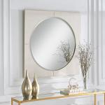 Cyprus Square Mirror, White - Image 6