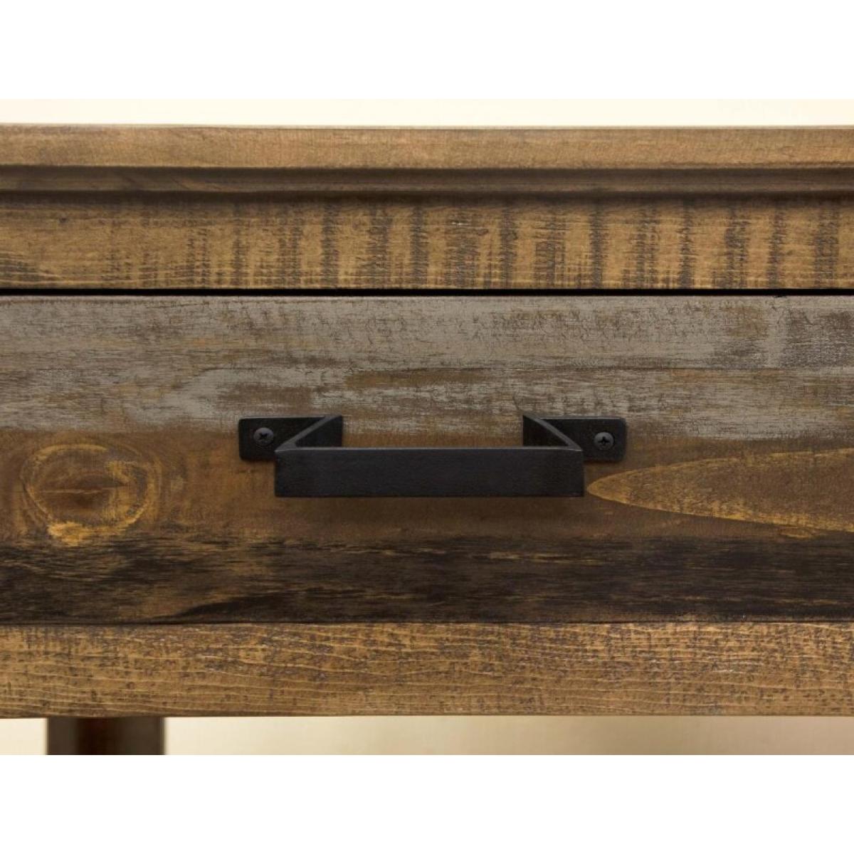 4 Drawer Cocktail Table - Loft Brown - Image 5