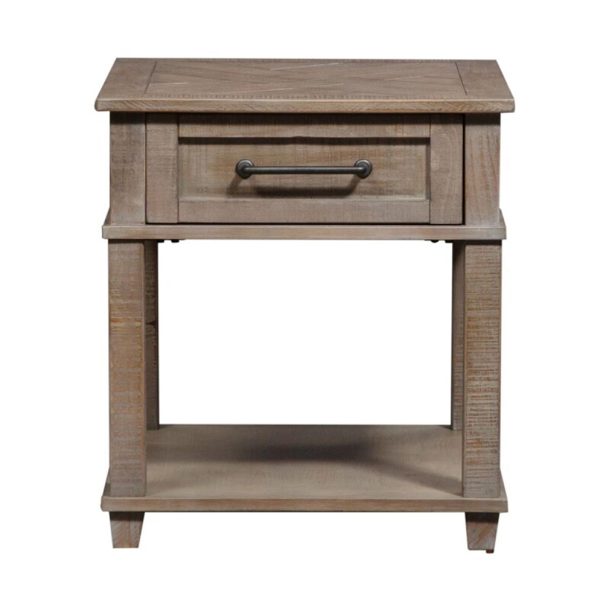 Parkland Falls Rectangular End Table - Image 4