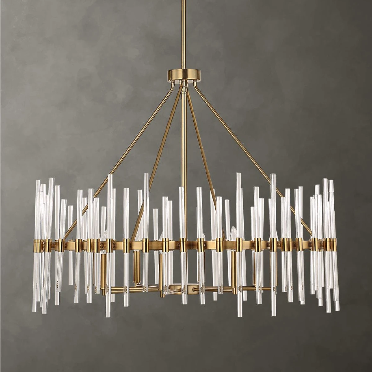 Crystal Stick, 8 Lt Chandelier - Image 2