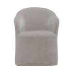 Accent Dining Chair w/ Casters - Truffle - Image 5