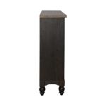Americana Farmhouse Hall Buffet- Black - Image 4
