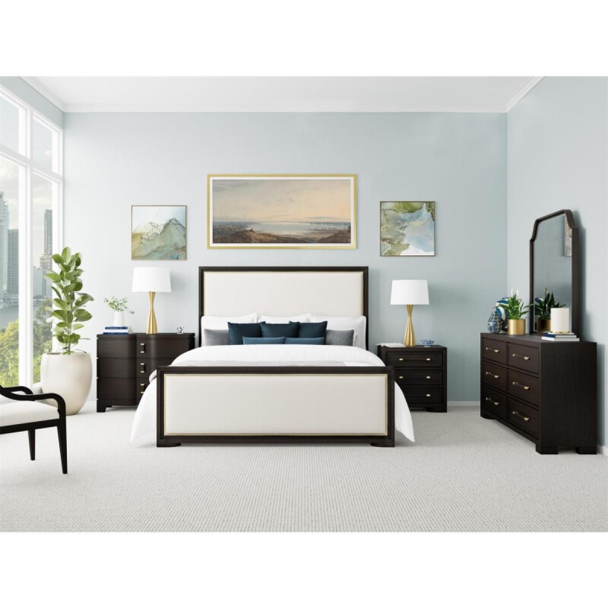 Lydia King Upholstered Bed - Image 8