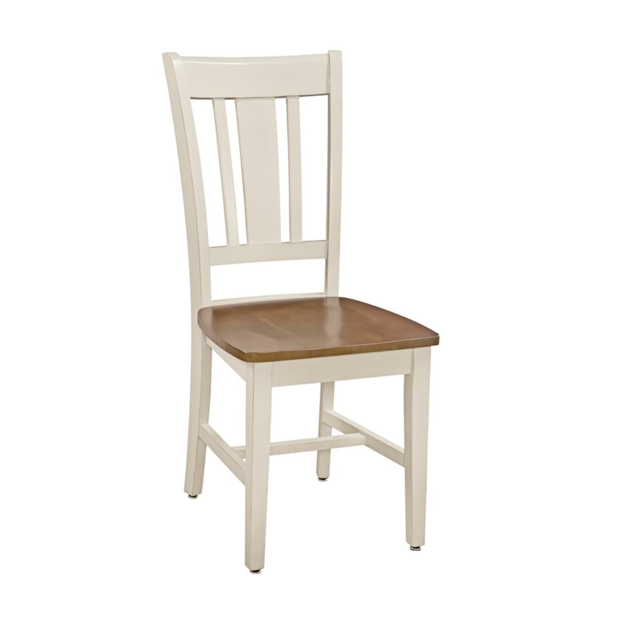 Dining Essentials - San Remo Chair in Hickory and Shell - Image 2