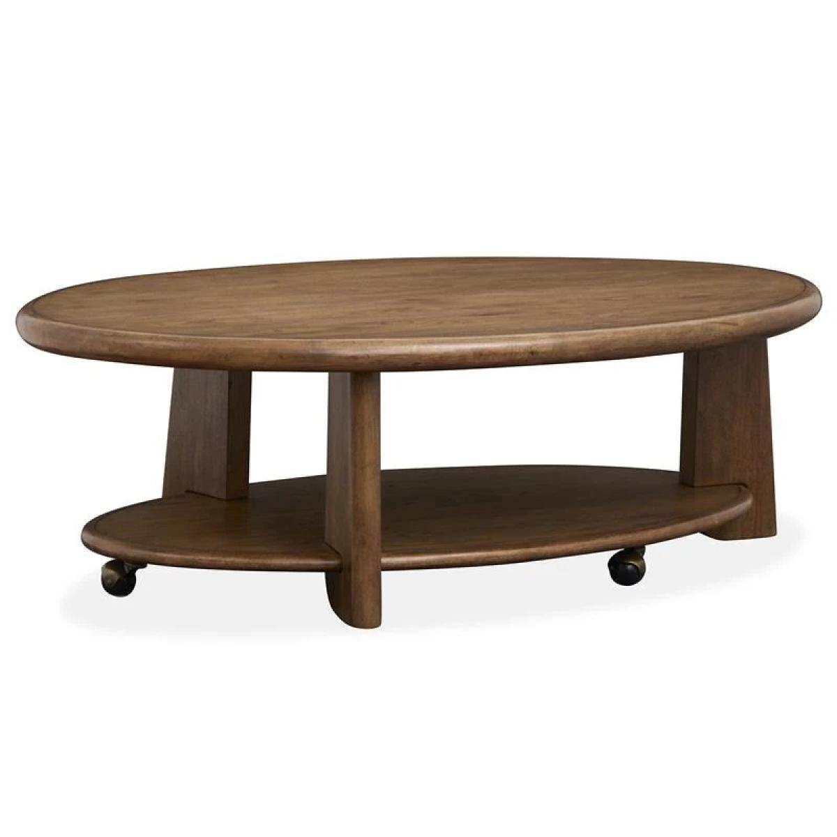 Tanner T6354-47 Oval Cocktail Table w/Casters - Image 7