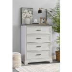 Summit 4 Drawer Chest in Mist & Heather Gray