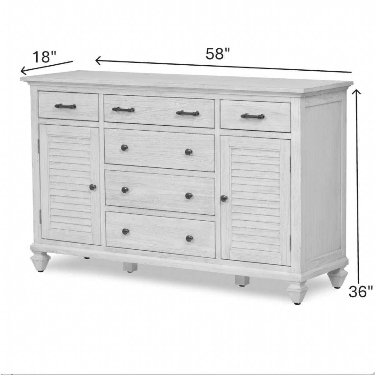 Surfside 6-drawer / 2-door Dresser - Image 15