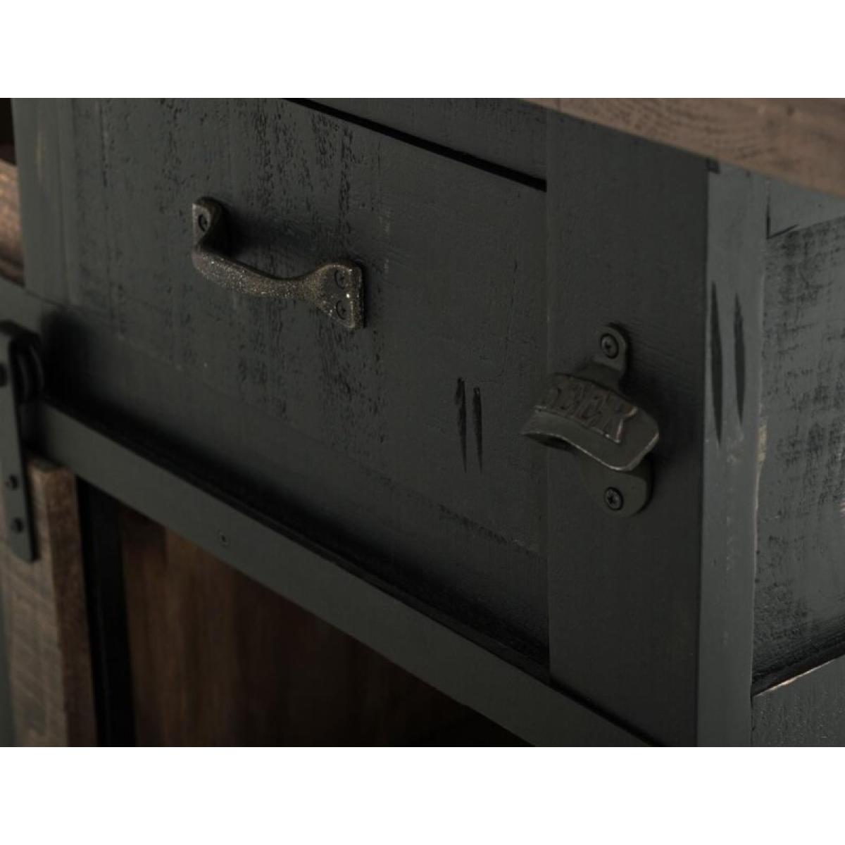 2 Drawer, 2 Shelves & 2 Doors Bar - Pueblo - Image 9