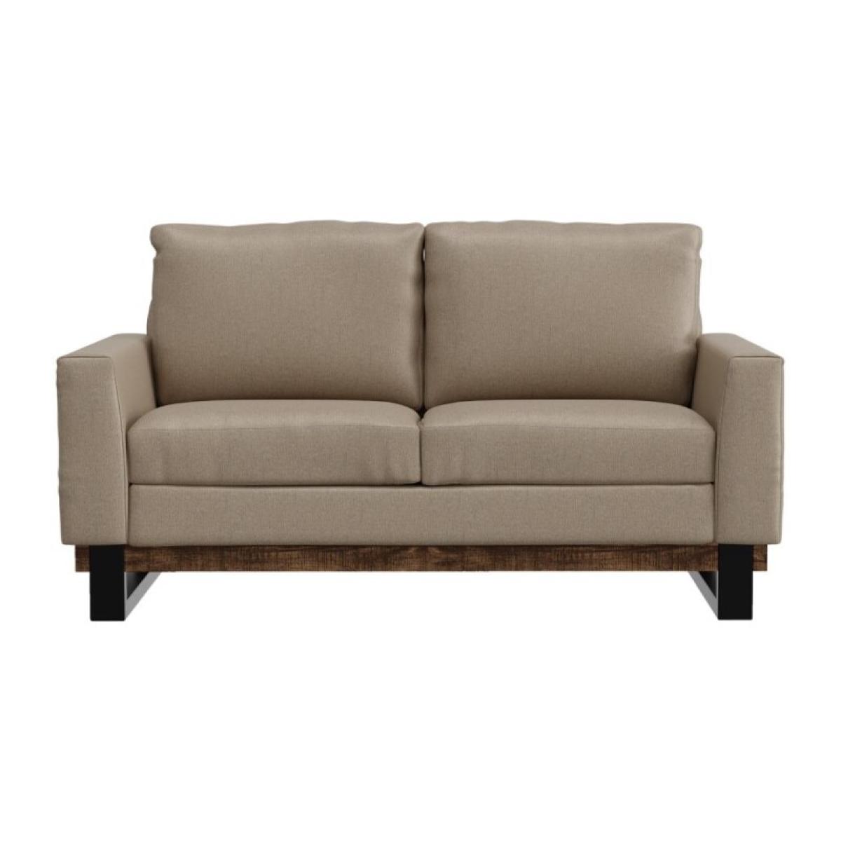 Metal & Wood Base, Loveseat - Blackburn - Image 3