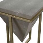 Bertrand Accent Table, Shagreen - Image 6