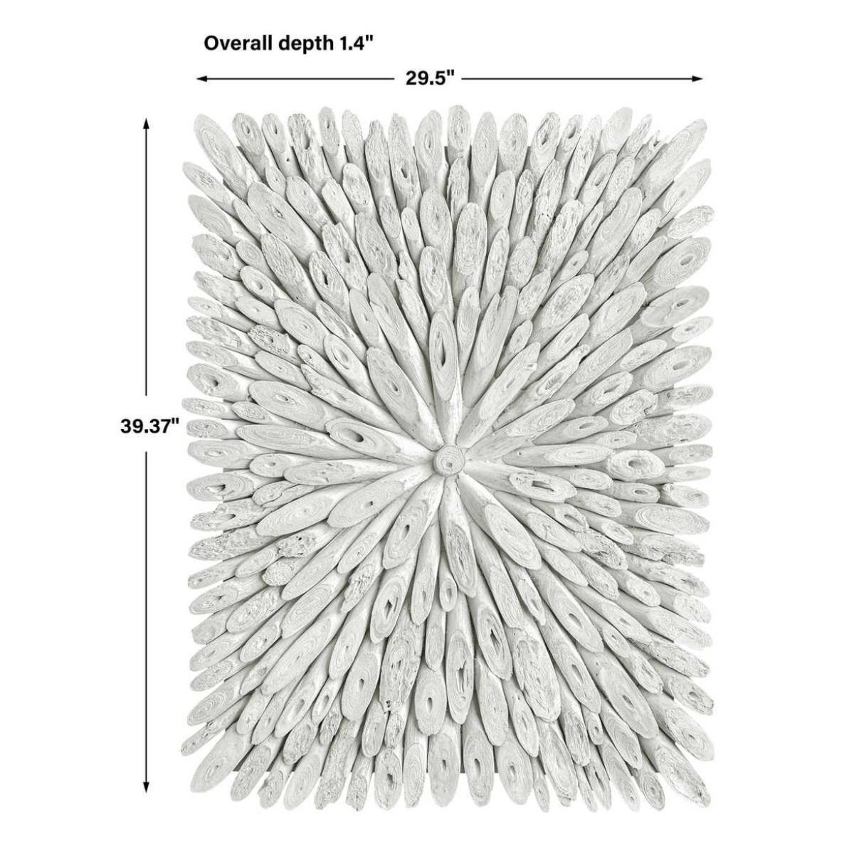 Bahama Wood Wall Decor, Whitewashed - Image 9