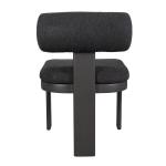 Bolster Back Outdoor Dining Chair, Charcoal - Image 9