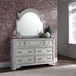 King California Panel Bed, Dresser & Mirror, Chest - Image 3