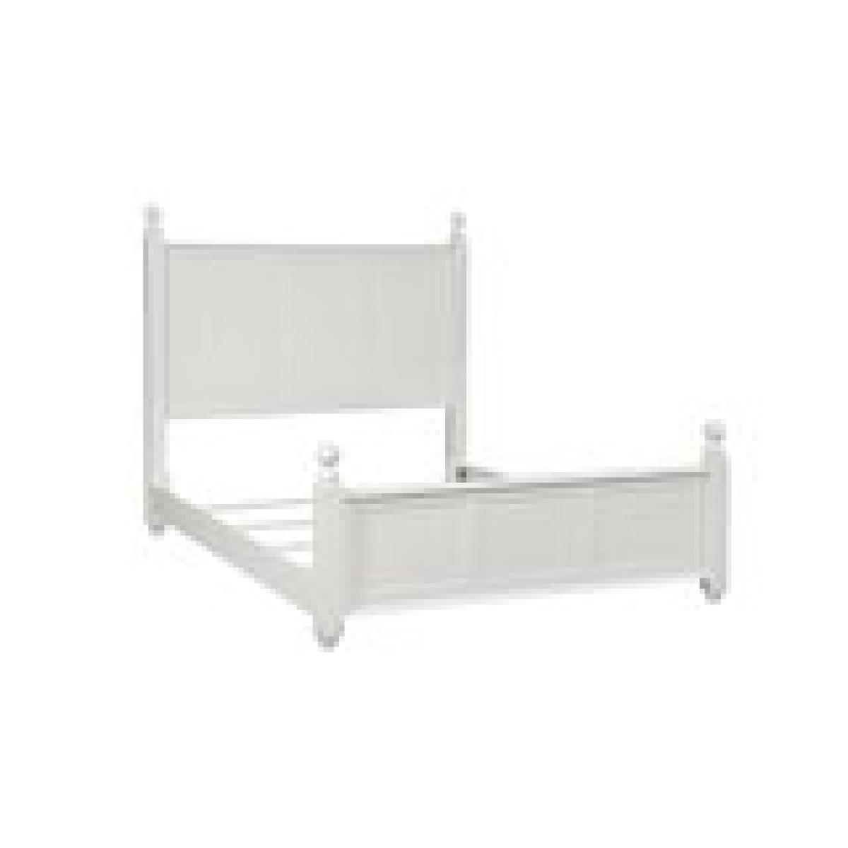 Queen Cottage Bed in Pure White - BD08-201QHN - Image 4