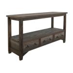 3 Drawer, Sofa Table - Town