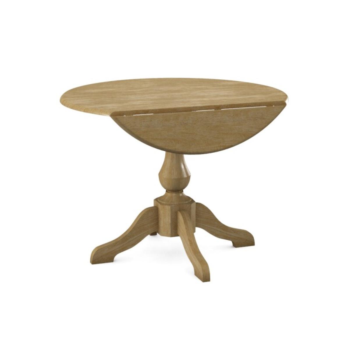 Build Your Own Pedestal Table w/ 42"Dropleaf Top - Image 12