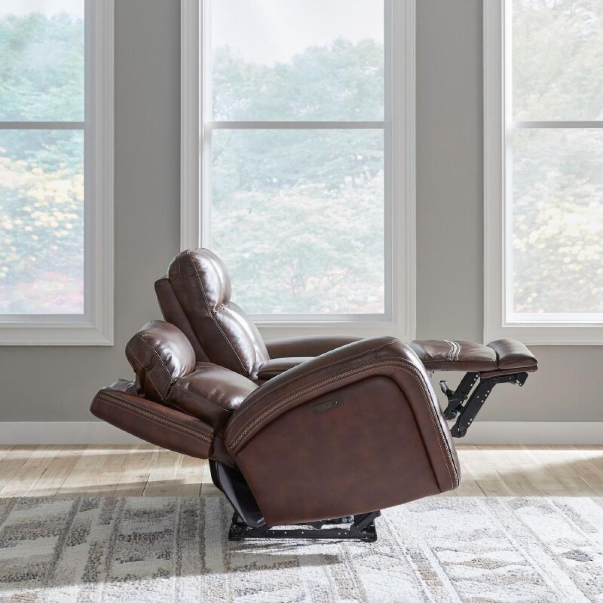 Blair Loveseat w/Console P2 & ZG - Cognac - Image 3