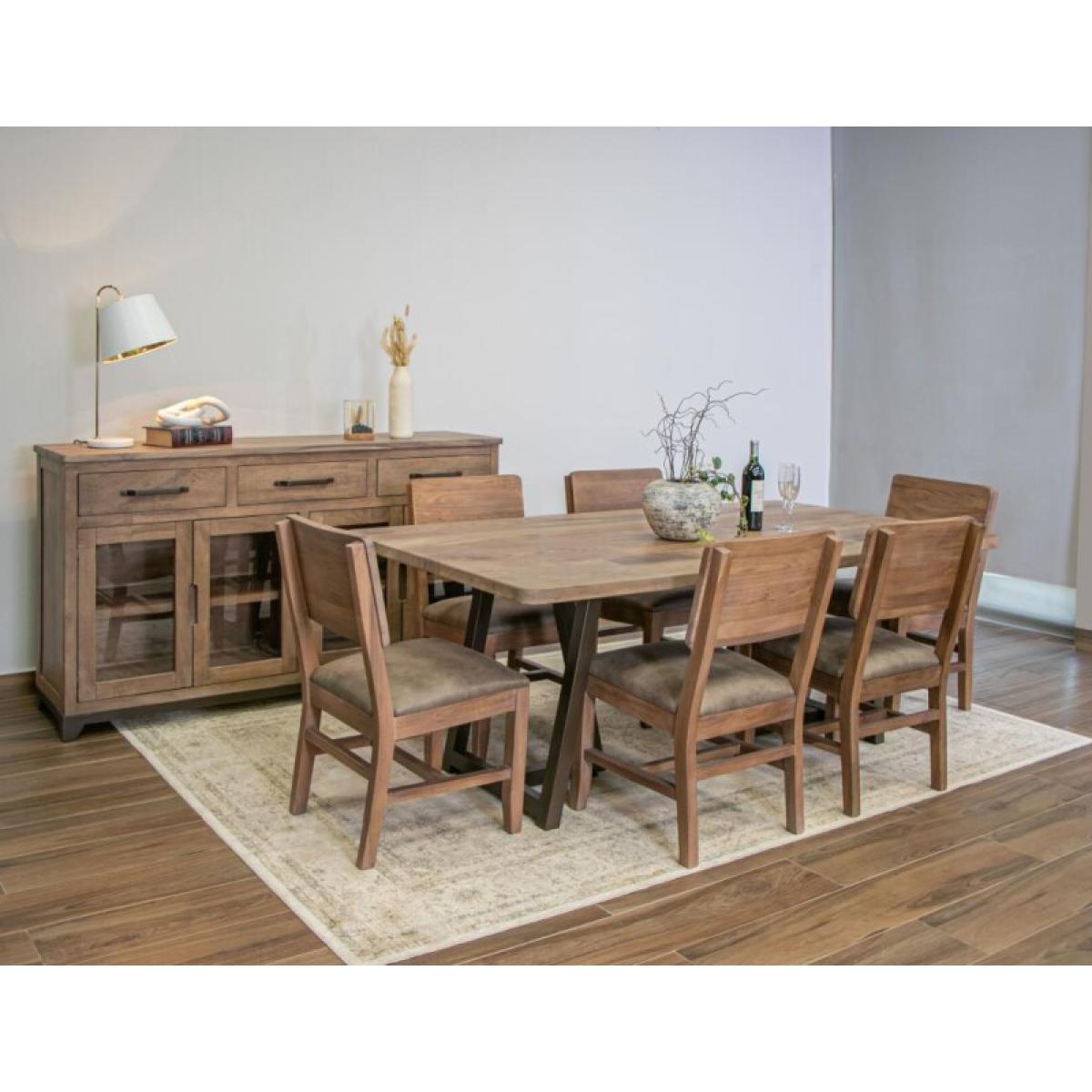 Wooden Chair - Natural Parota - Image 9