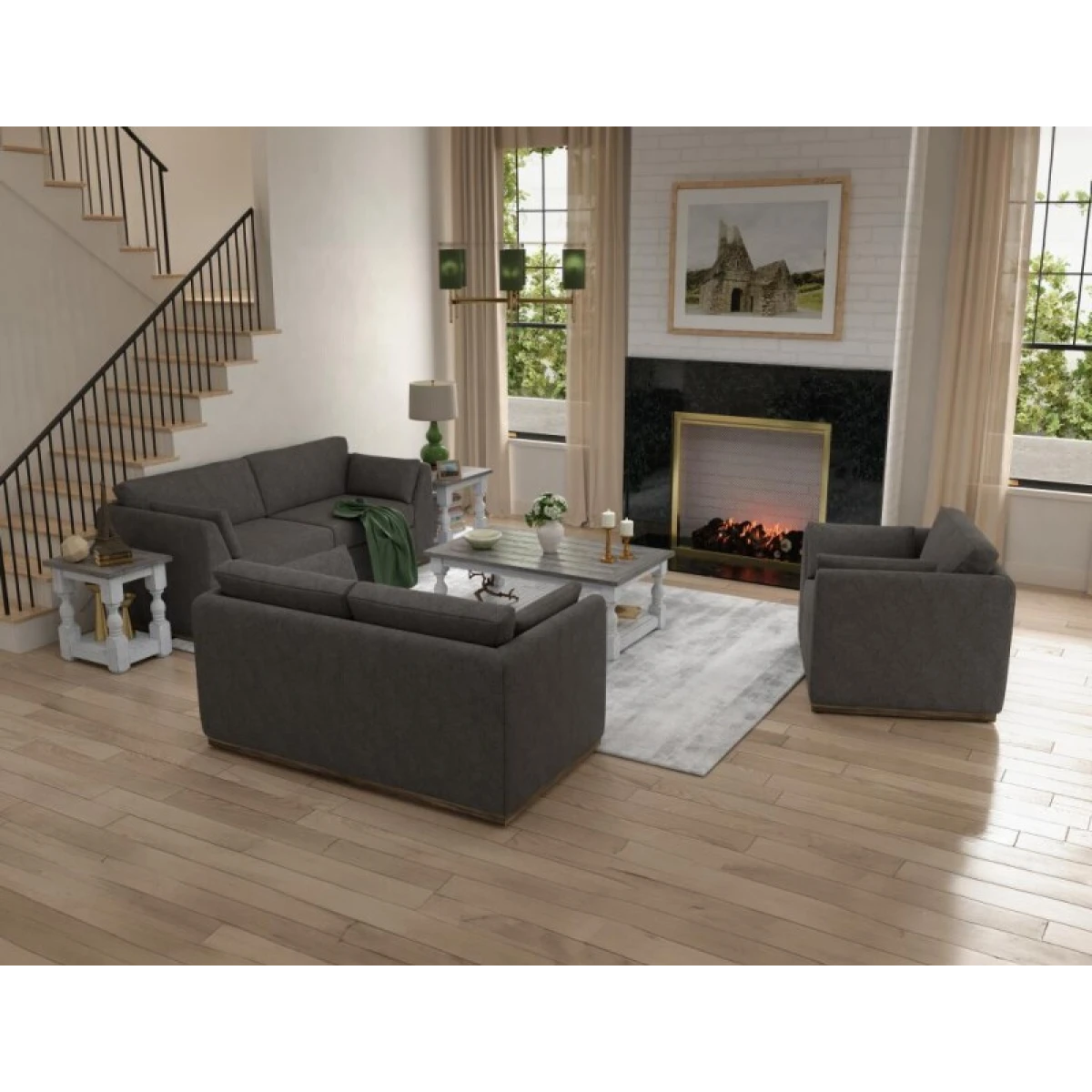 Vallarta Wooden Frame & Base, Armchair - Image 2