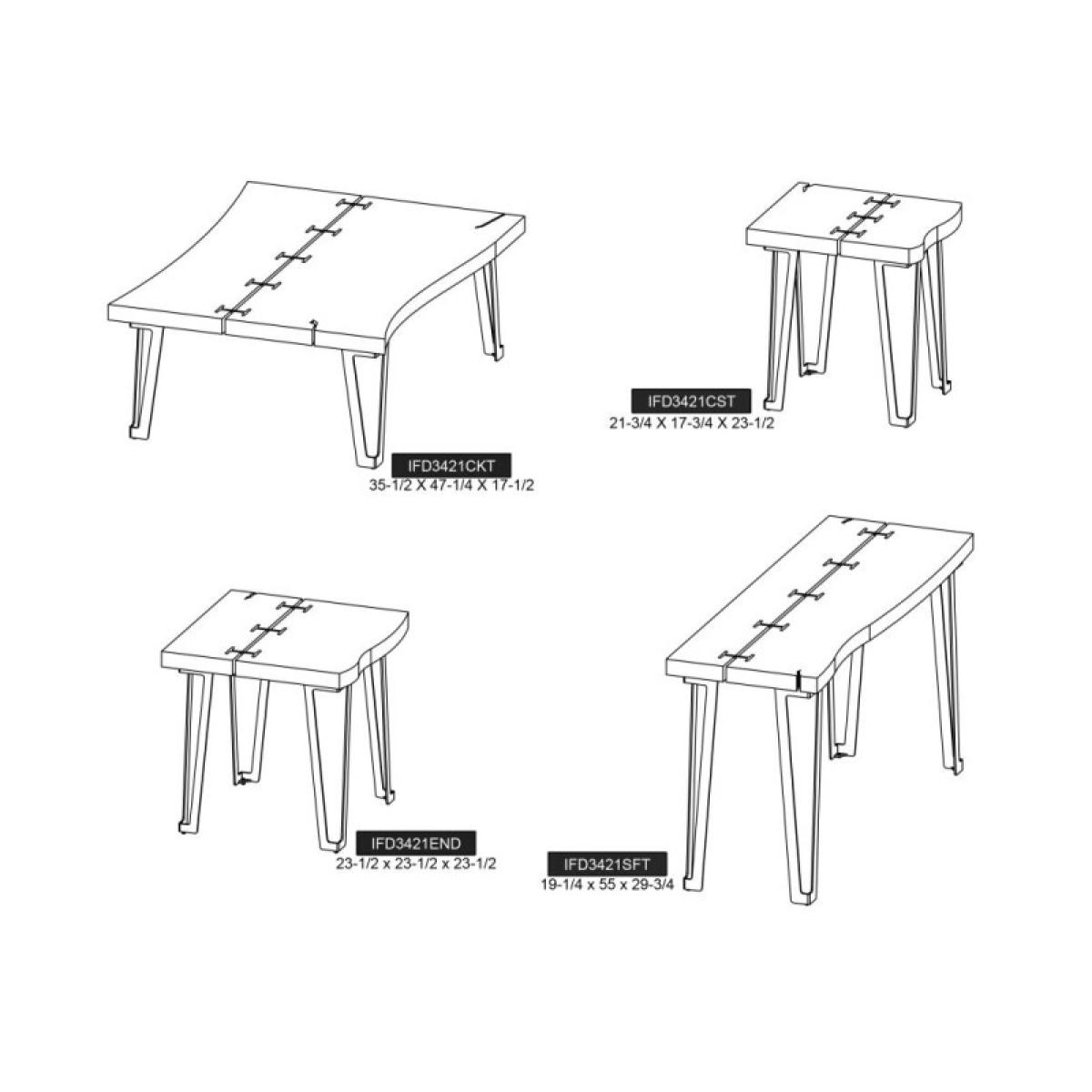 Sofa Table - Walnut - Image 9