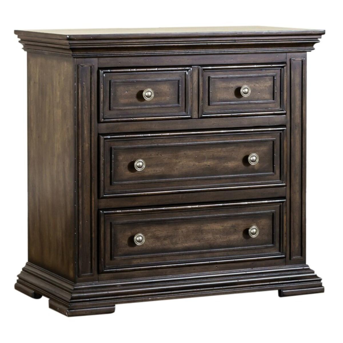 Big Valley Bedside Chest w/ Charging Station - Image 3
