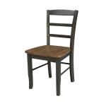 Dining Essentials - Madrid Chair in Hickory and Coal