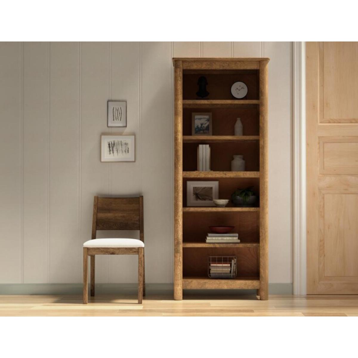6 Wooden Shelves Bookcase - Olimpia - Image 4
